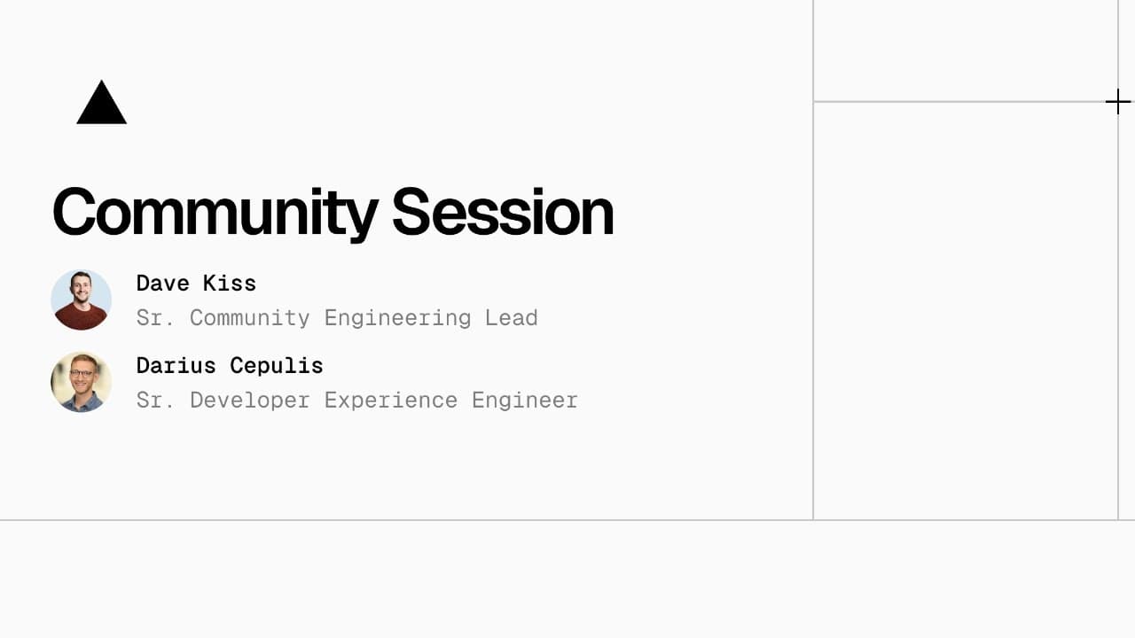 Community Session: Video on the Web made easy with Mux