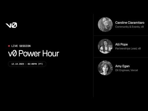 v0 Power Hour