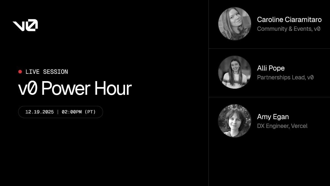 v0 Power Hour