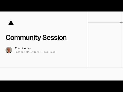 Community Session: Sitecore Optimization