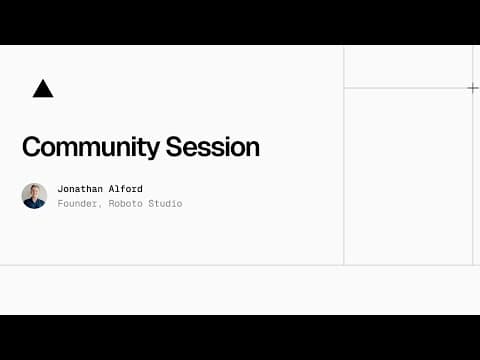 Community Session: Optimizing usage on Vercel
