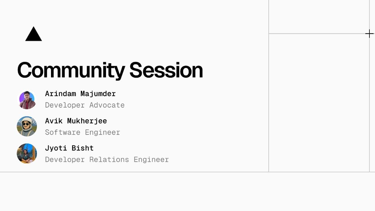 Community Session: Showcase in India 🇮🇳