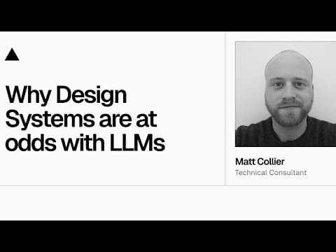 Community Session: Why Design Systems are at odds with LLMs